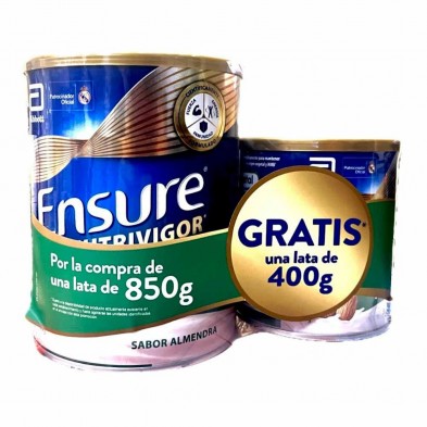 Ensure Nutrivigor Almendra 850 g + 400 g