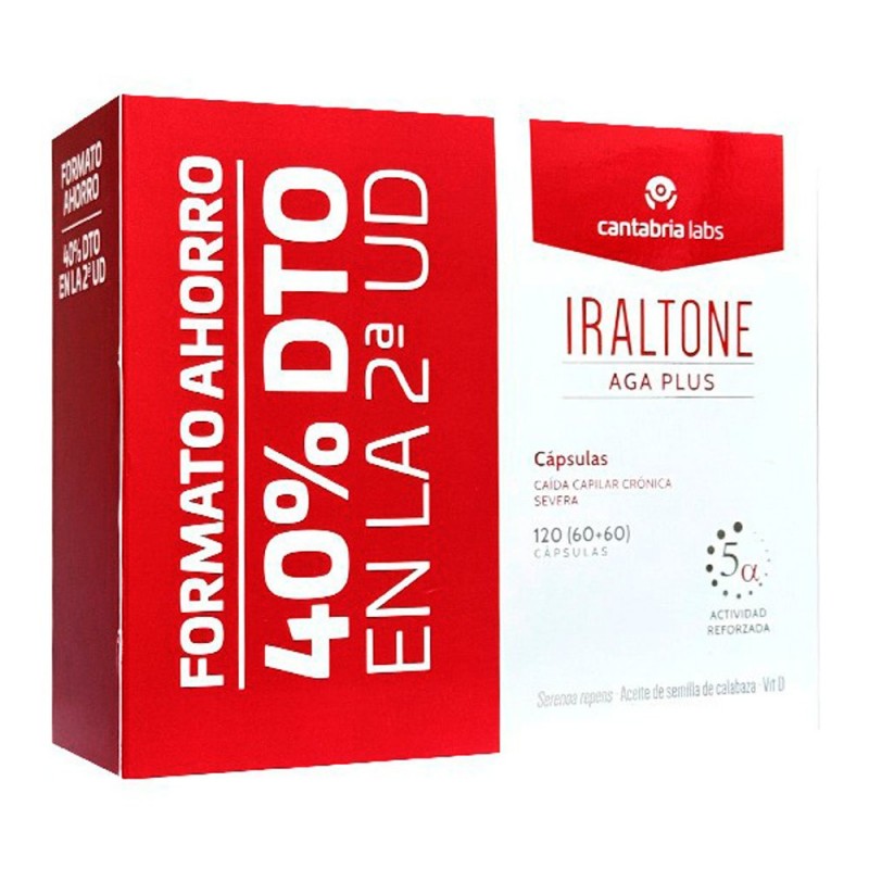 Duplo Iraltone Aga Plus 2x60 Cápsulas