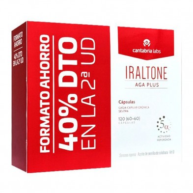 Duplo Iraltone Aga Plus 2x60 Cápsulas