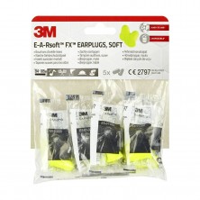 3 M Tapones Oídos Poliuretano  Ruido Desechable  5 Pares