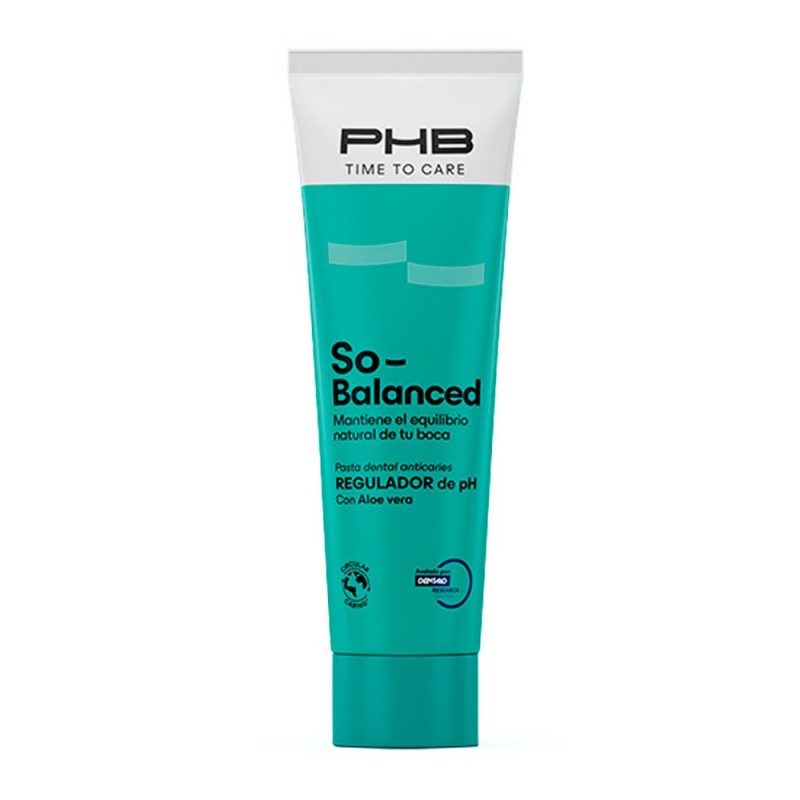 Phb Time To Care So Balanced Dentífrico Sabor Menta Suave 75 ml