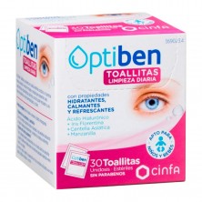 Optiben Toallitas Limpieza Diaria 30 Unidosis