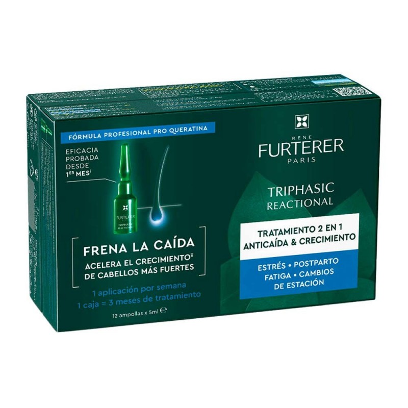 Rene Furterer Triphasic Tratamiento Anticaída Reaccional 12 Ampollas 5