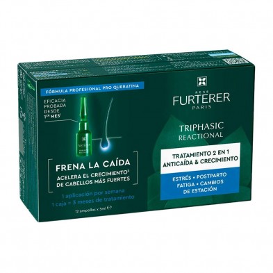 Rene Furterer Triphasic Tratamiento Anticaída Reaccional 12 Ampollas 5