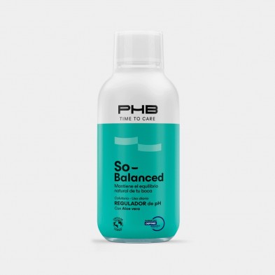 Phb Time To Care So Balanced Colutorio 1 Botella Sabor Menta Suave 300