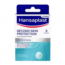 Hansaplast Second Skin Protection 6 Parches 73 mm x 36 mm