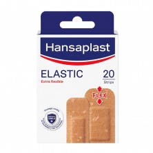 Hansaplast Elastic Apósito Adhesivo 2 Tamaños 20 Strips