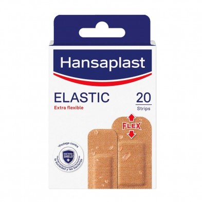 Hansaplast Elastic Apósito Adhesivo 2 Tamaños 20 Strips