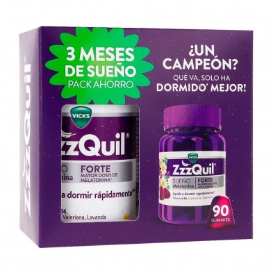 Zzzquil Forte Pack 90 Gummies (60+30) 270 g