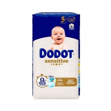 Dodot Sensitive Talla 3 6-10 kg 56 Unidades