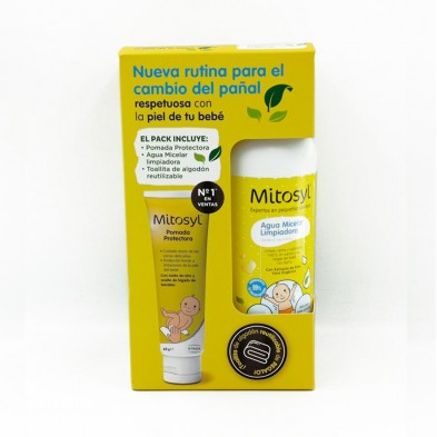 Mitosyl Pack pomada protectora 65 g + agua micelar 500 ml