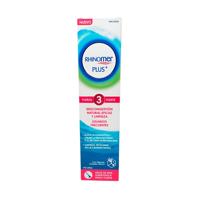 Rhinomer Plus Usuarios Frecuentes Fuerza 3 Fuerte Spray 125 ml