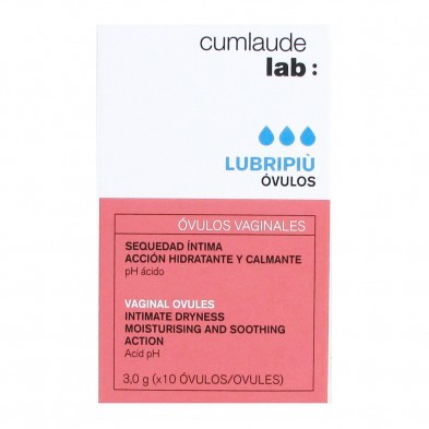 Cumlaude Lab Lubripiu Óvulos Vaginales 10 Unidades
