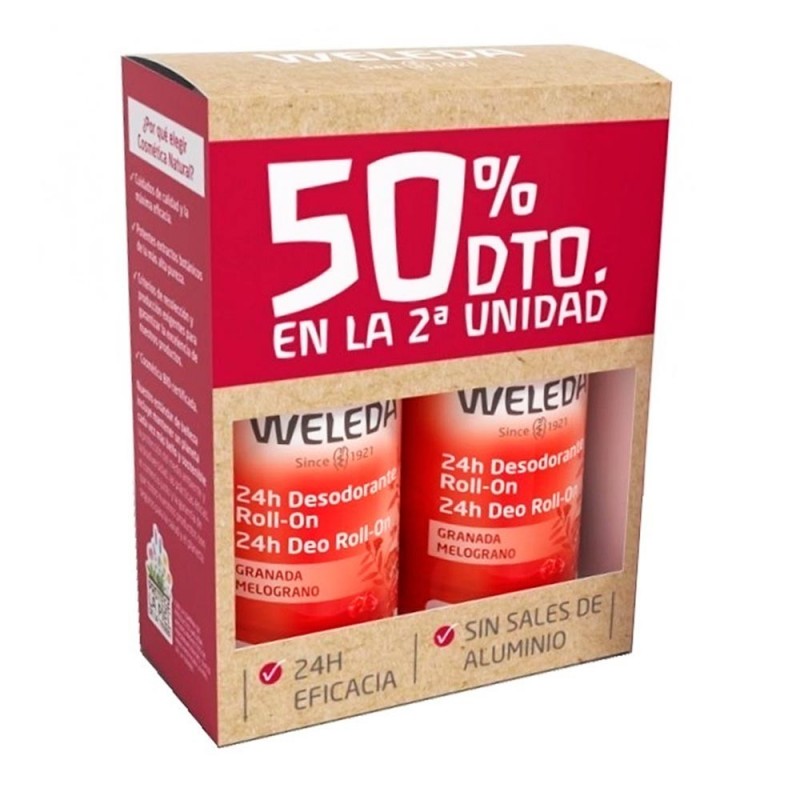 Duplo Weleda Roll On Deo Granada 2x50 ML