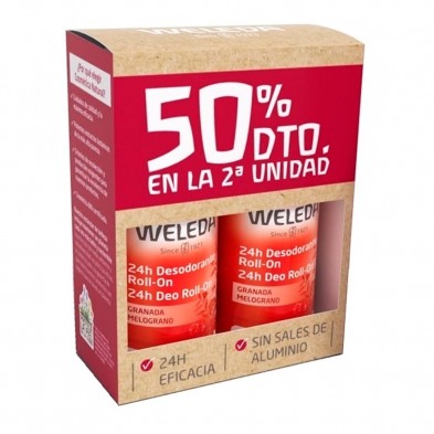 Duplo Weleda Roll On Deo Granada 2x50 ML