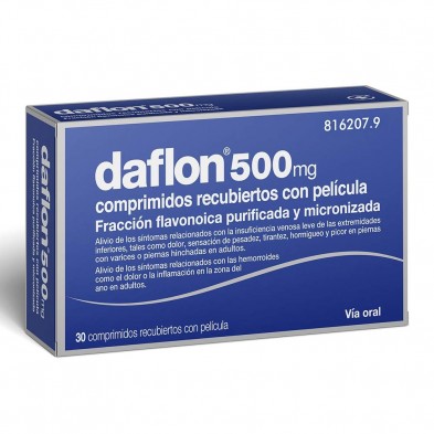 Daflon 500 mg 30 Comprimidos