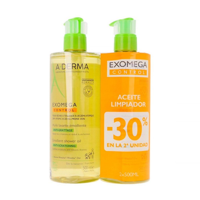 Duplo Aderma Exomega Control Aceite De Baño 30% Dto