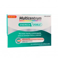 Multicentrum Energía Doble 20 comprimidos