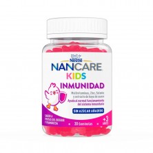 Nancare Kids Inmunidad Sabor A Frutas Del Bosque Y Frambuesa 30 gominolas