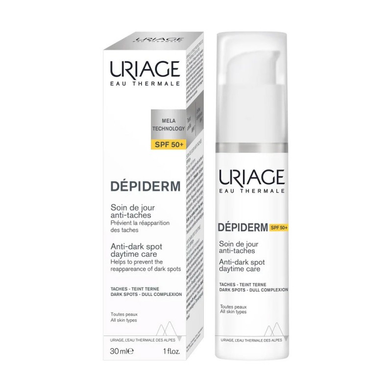 Uriage Depiderm Cuidado De Día Antimanchas SPF 50+ 30 ml
