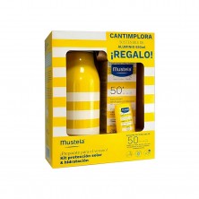 Pack Mustela Solar 100 ml + Stick SPF50 + Botellita De Regalo