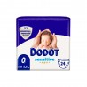 Dodot Protection Plus Sensitive Talla 0 Prematuro 24 uds