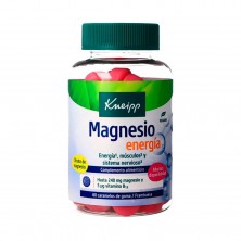 Kneipp Magnesio Energía 60 Gominolas – Vitalidad y Bienestar Muscular
