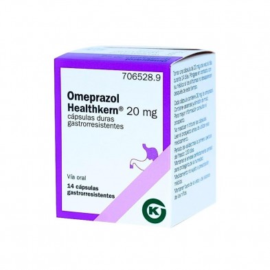 Omeprazol Healthkern 14 Caps Gastrorresistentes | Okfarma.es