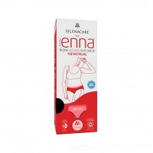 Braga Menstrual Enna Hipster Noche Talla XL Color Negro