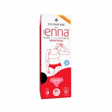 Enna Braga Menstrual Hipster Talla S Flujo Medio | Reutilizable