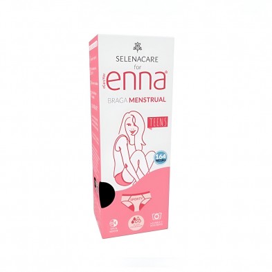 Braga Menstrual Enna Adolescente Talla 164 Color Negro 1 unidad