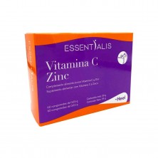 Essentialis Vitamina C Zinc 60 comprimidos – Refuerzo Inmunitario
