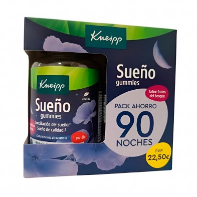 Kneipp Sueño Gummies 90 uds – Descanso Natural y Reparador