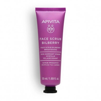 Apivita Mascarilla Facial Exfoliante Arándanos 50 ml