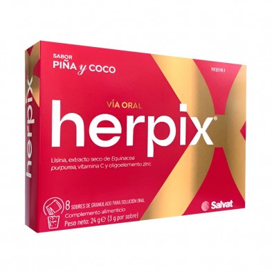 Herpix 8 Sobres | Comprar Online | Okfarma.es