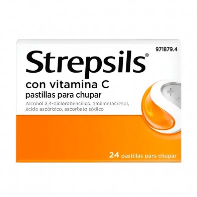 Strepsils Vitamina C 24 Pastillas Para Chupar - okfarma.es