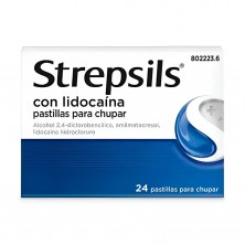 Compra online Strepsils Con Lidocaina 24 Pastillas Para Chupar