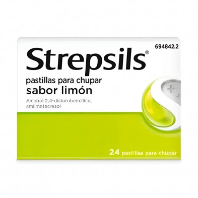 Strepsils Limón 24 Pastillas Para Chupar - okfarma.es