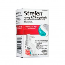 Strefen Spray: alivio inmediato del dolor de garganta