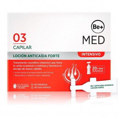 BE+ Anticaída Loción Forte 20 Unidades 5 ml