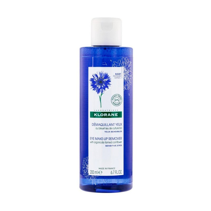 Klorane Loción Desmaquillante Ojos Al Aciano 200 ML | Okfarma
