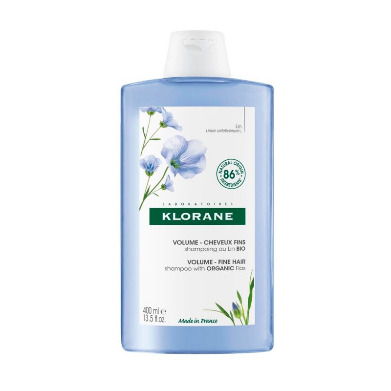 Klorane Champú Fibras De Lino ¡Recupera volumen! | Okfarma.es