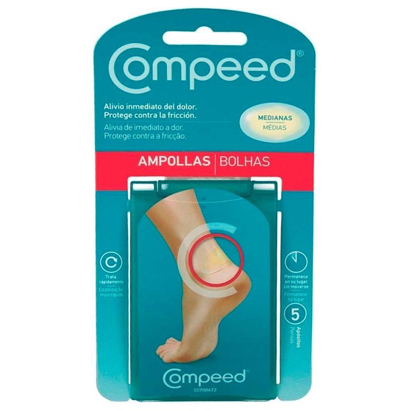 COMPEED AMPOLLAS MEDIANO 5 U