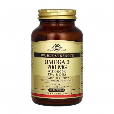 Solgar Omega 3 Doble Concentración 60 cápsulas