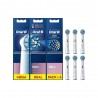 Oral-B Recambios Cepillo Dental Eléctrico Sensitive Clean - Pack de 6