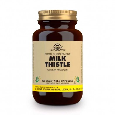 Solgar Milk Thistle Cardo Mariano 100 cápsulas