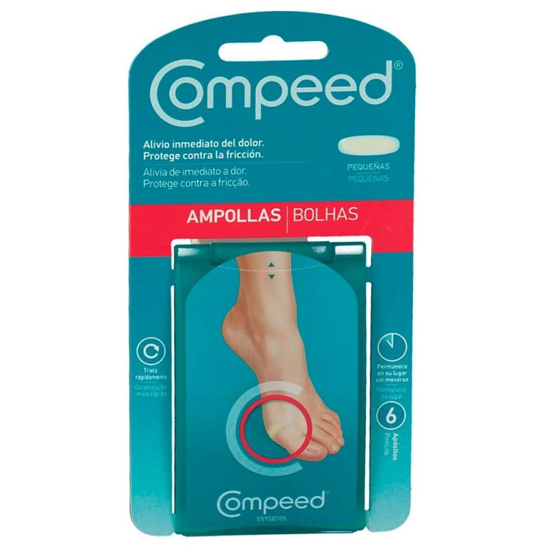 COMPEED AMPOLLAS PEQUEÑO 6 U