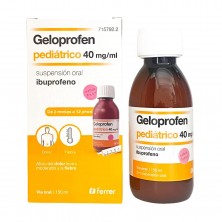 Geloprofén Pediátrico 40 mg/ml 150 ml
