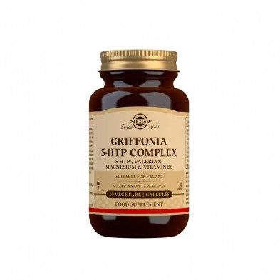 Solgar L-5HTP Hidroxitriptofan 30 Cápsulas | Okfarma.es
