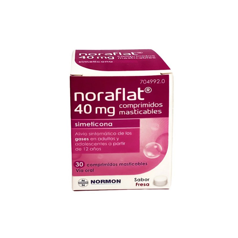 Simeticona Normon 40 MG 30 Comprimidos Masticables - okfarma.es